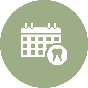 Icon Kalender und Zahn